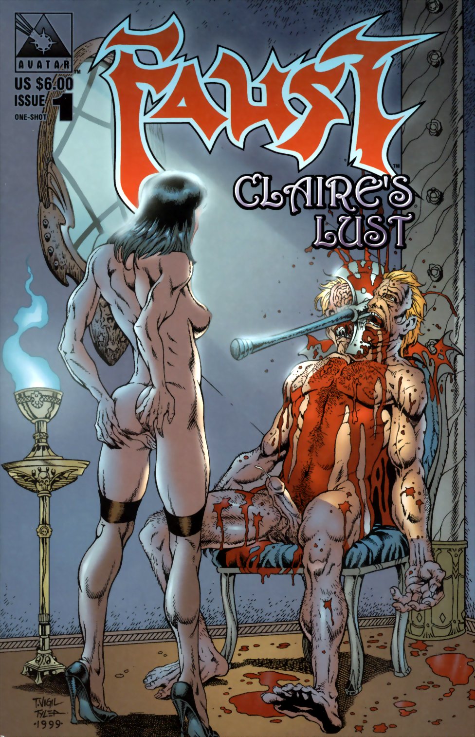 Faust #1: Claire's Lust page 2 full