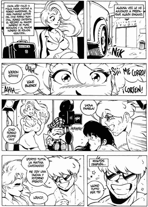 El Jueves - Pencomix - by Ismael Ferrer - Record Woman - Forza Italia - Spanish page 2 full