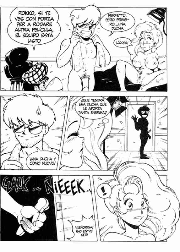 El Jueves - Pencomix - by Ismael Ferrer - Record Woman - Forza Italia - Spanish page 8 full