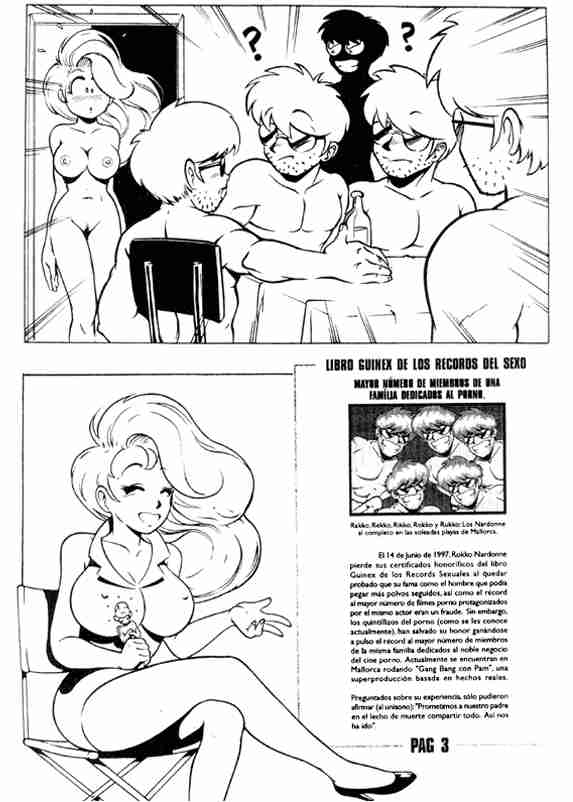 El Jueves - Pencomix - by Ismael Ferrer - Record Woman - Forza Italia - Spanish page 9 full