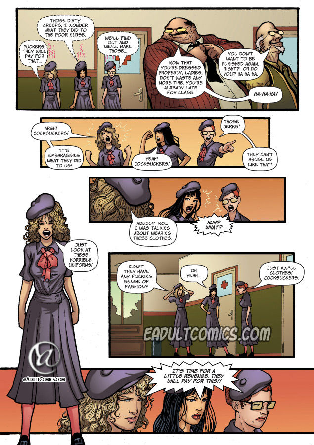 Schoolgirl's Revenge #12 page 5 full