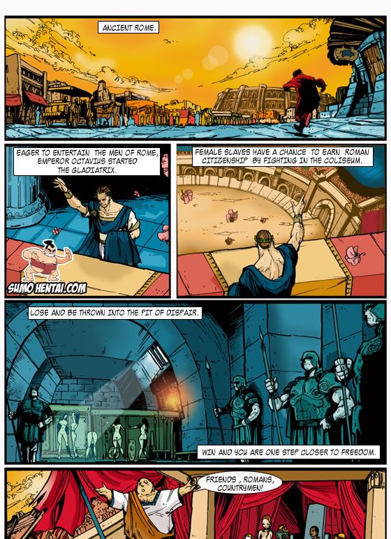 Gladiatrix #1 page 2 full