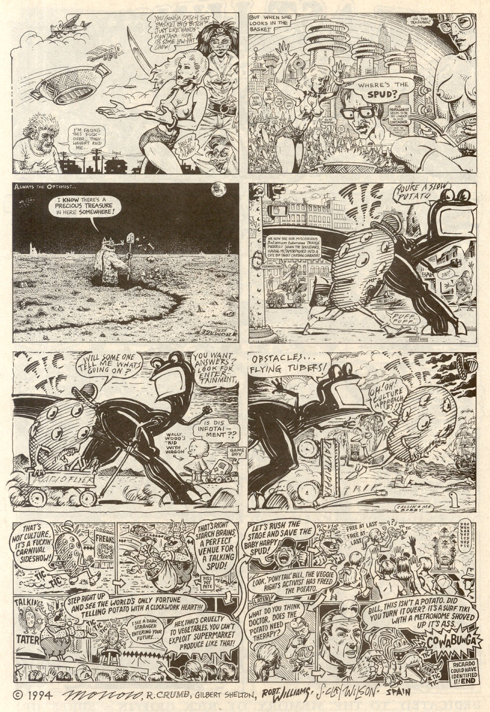 Zap Comix #13 page 4 full