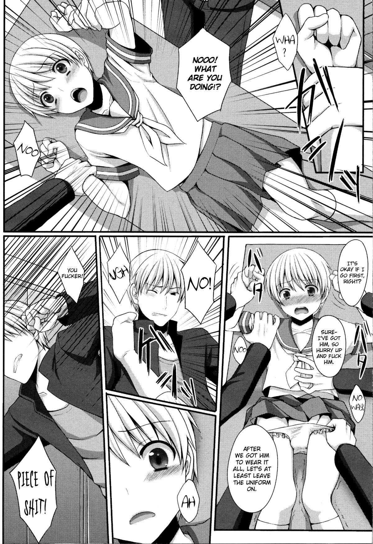 Shounen ni Josousasete Ijimete Mita | Let's Force Him to Crossdress and Rape Him  =LWB= page 5 full