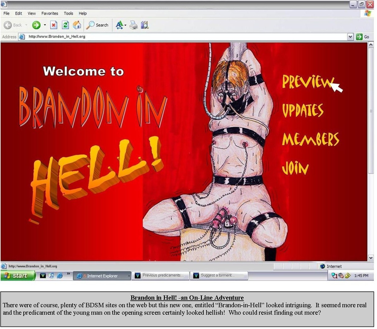 Brandon in Hell page 1 full