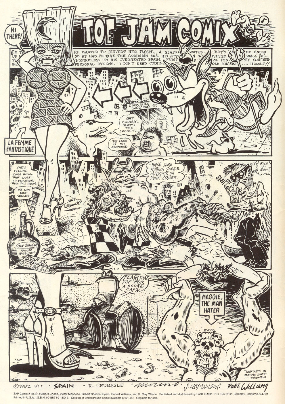 Zap Comix #10 page 2 full