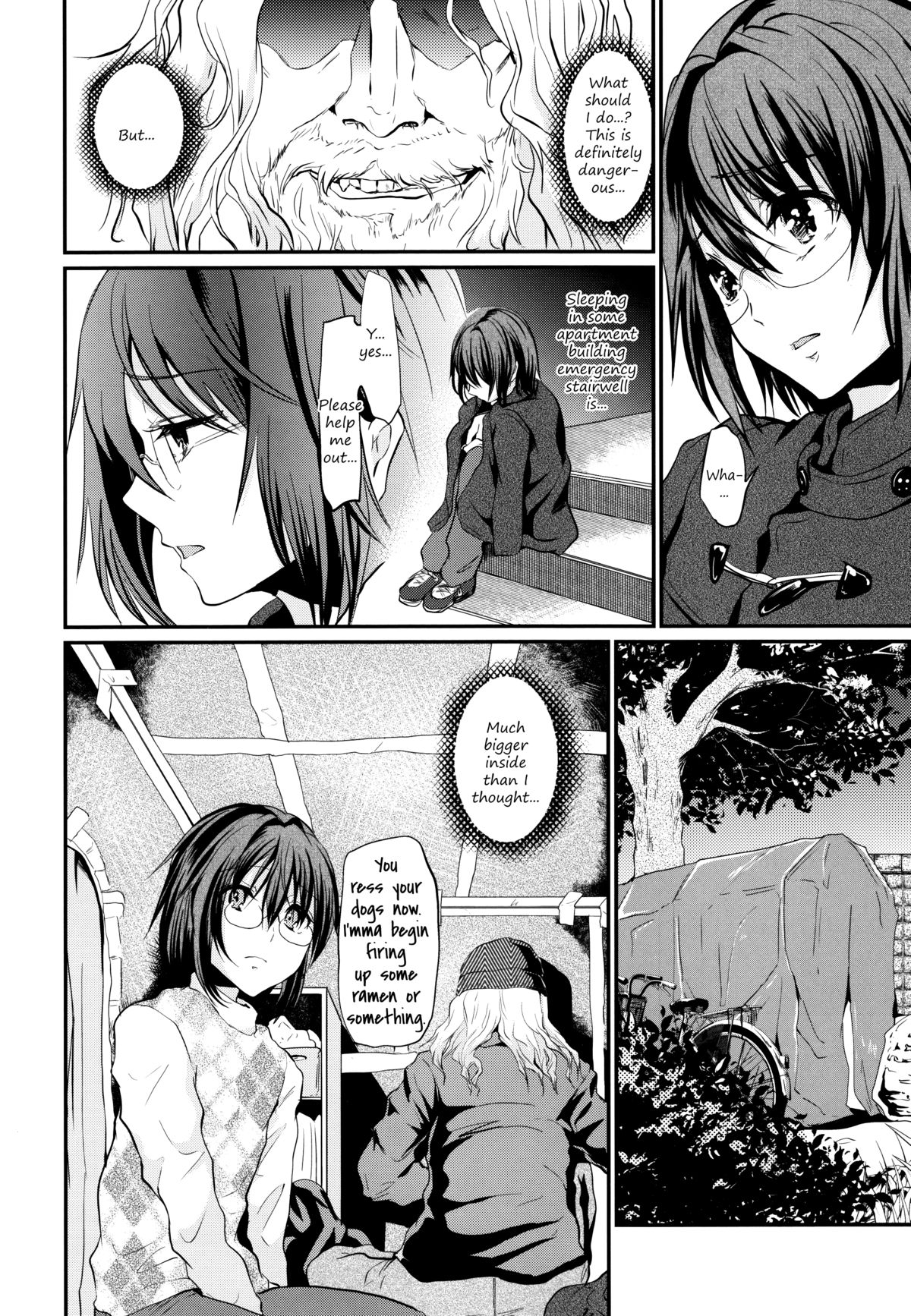 Yadokari FUCK!! Iede DC Furousha Ochinpo Josou Pakopako Mesubuta Acme | Homeless FUCK!! Runaway DIRTY Vagrant Cock Crossdressing BAM BAM Bitch Pig ORGASM!!  =SW= page 9 full