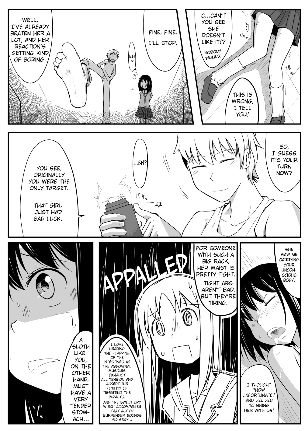 Manga About Viciously Beating Osaka’s Stomach  =LWB= page 5 full