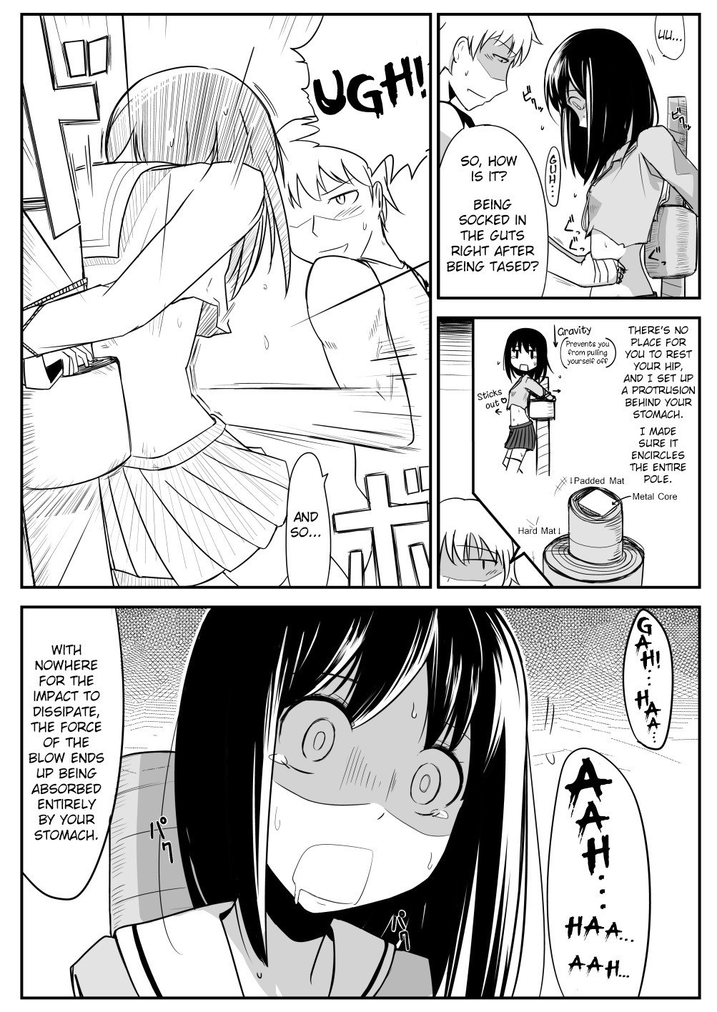 Manga About Viciously Beating Osaka’s Stomach  =LWB= page 9 full