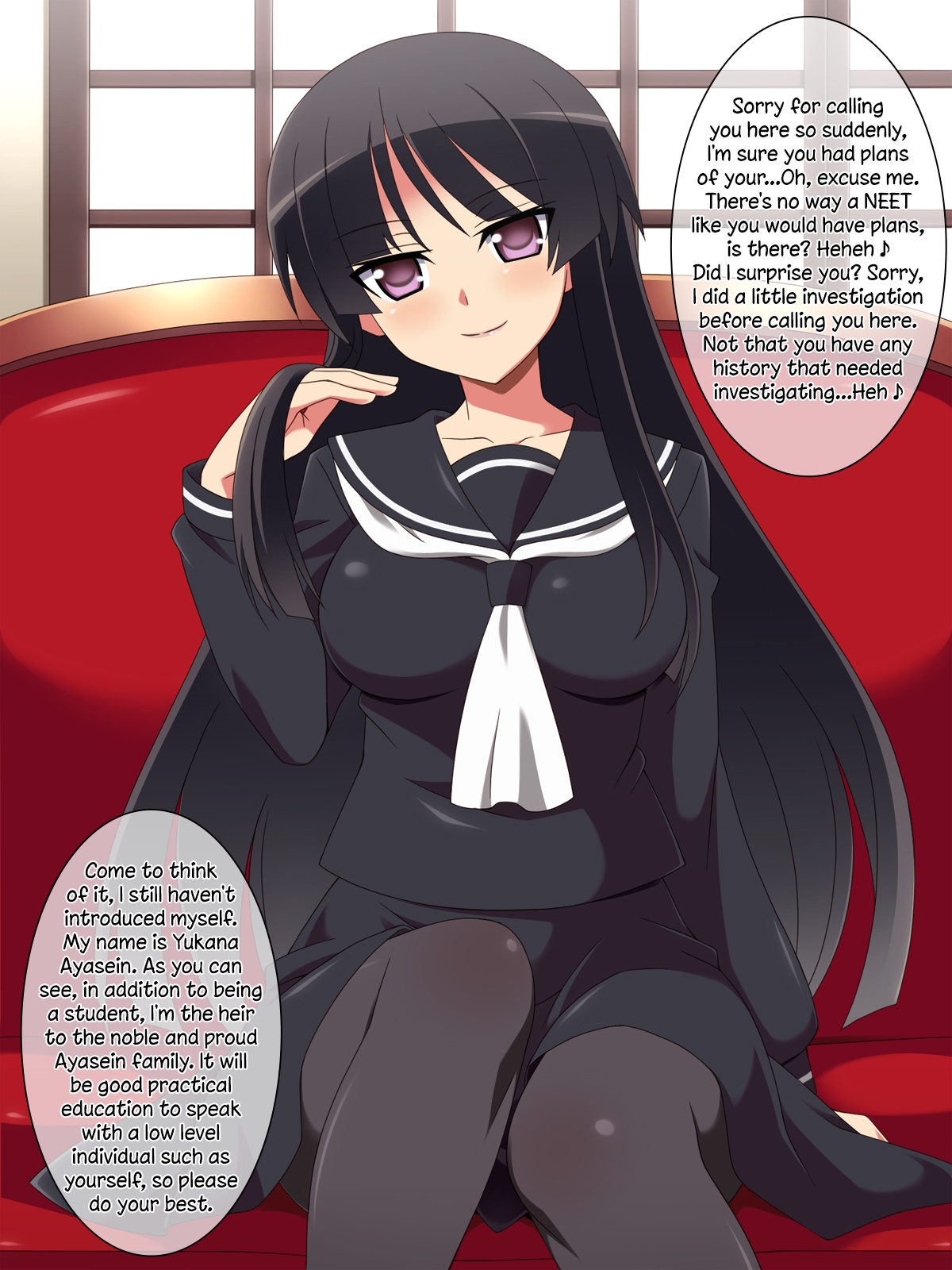 Dosukebe Ojou-sama no Himitsu ~KimoOta no Boku ga Senyou Milk Server ni Natta Wake~ | The Degenerate Young Lady's Secret page 2 full