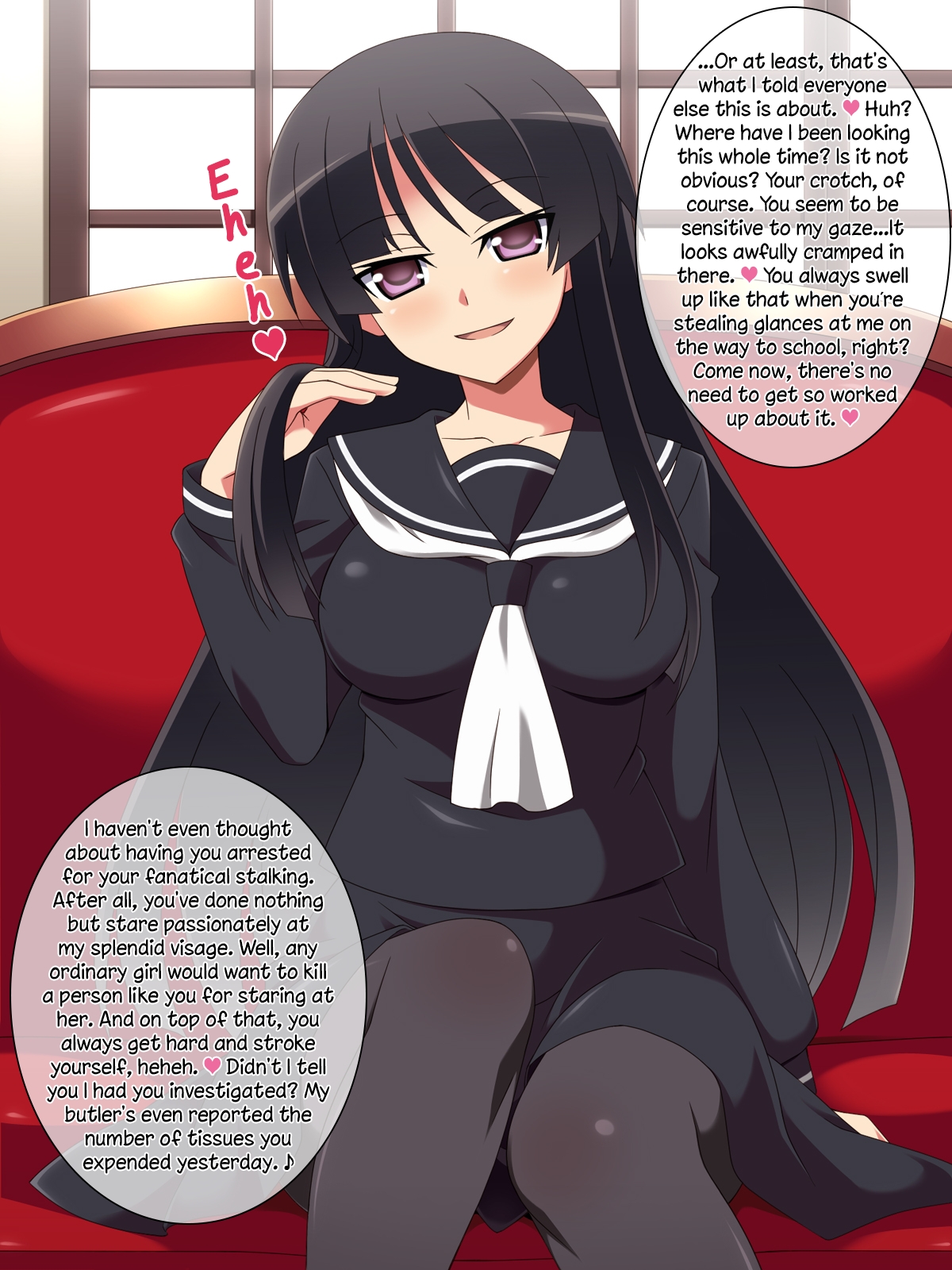 Dosukebe Ojou-sama no Himitsu ~KimoOta no Boku ga Senyou Milk Server ni Natta Wake~ | The Degenerate Young Lady's Secret page 3 full
