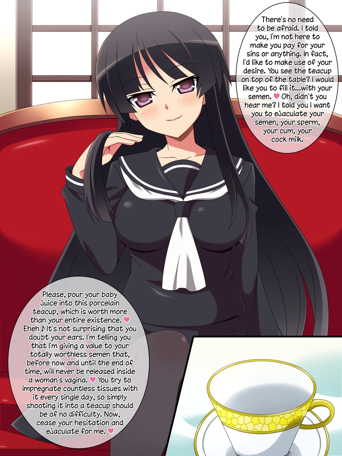 Dosukebe Ojou-sama no Himitsu ~KimoOta no Boku ga Senyou Milk Server ni Natta Wake~ | The Degenerate Young Lady's Secret page 4 full