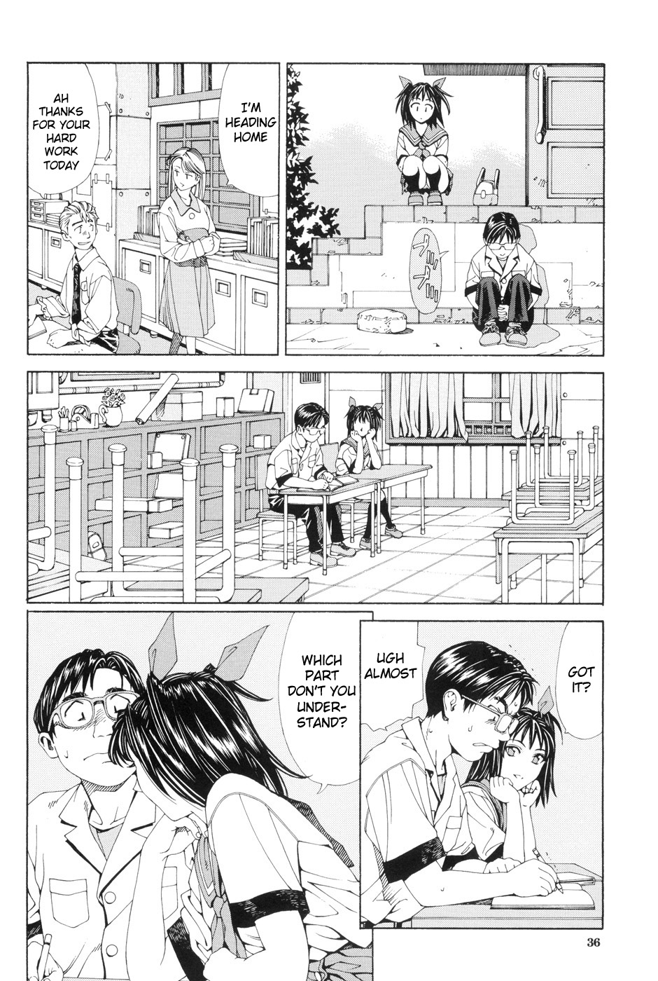 Stretta Ch. 2 | I Can't Study page 8 full