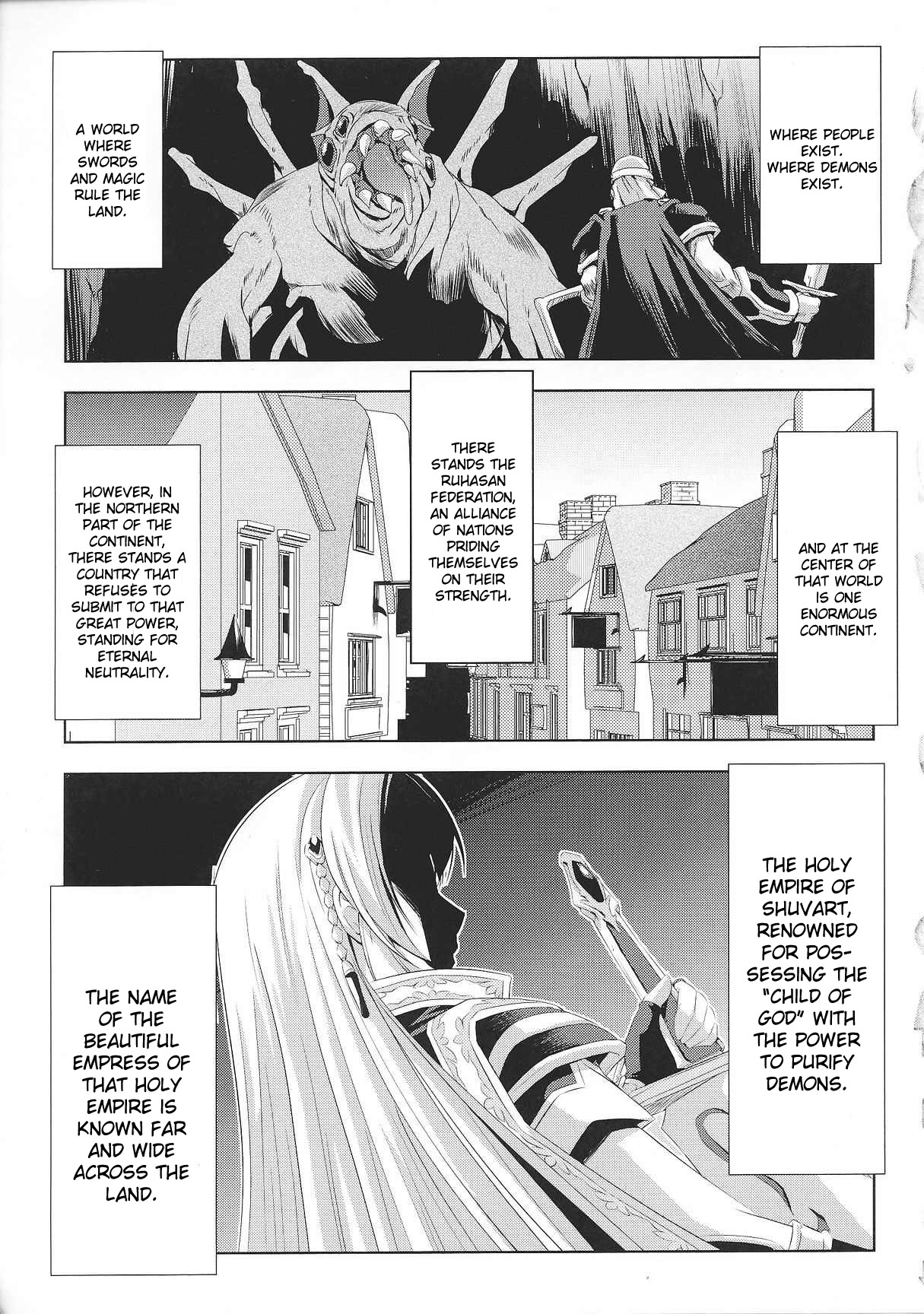 Black Rose Knight - Holy Empress Rosa Ch. 01-04 page 1 full