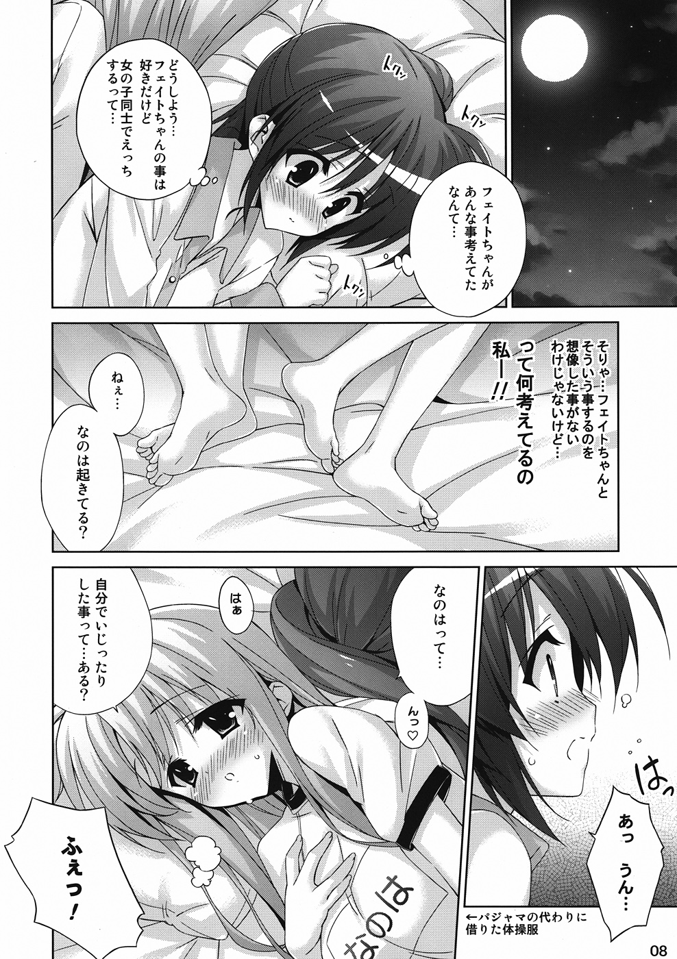 Nanoha no Nioi ga Ippai no Heya ni Zutto Futari de Iru Nante! Su-Ha-Su-Ha-! page 7 full