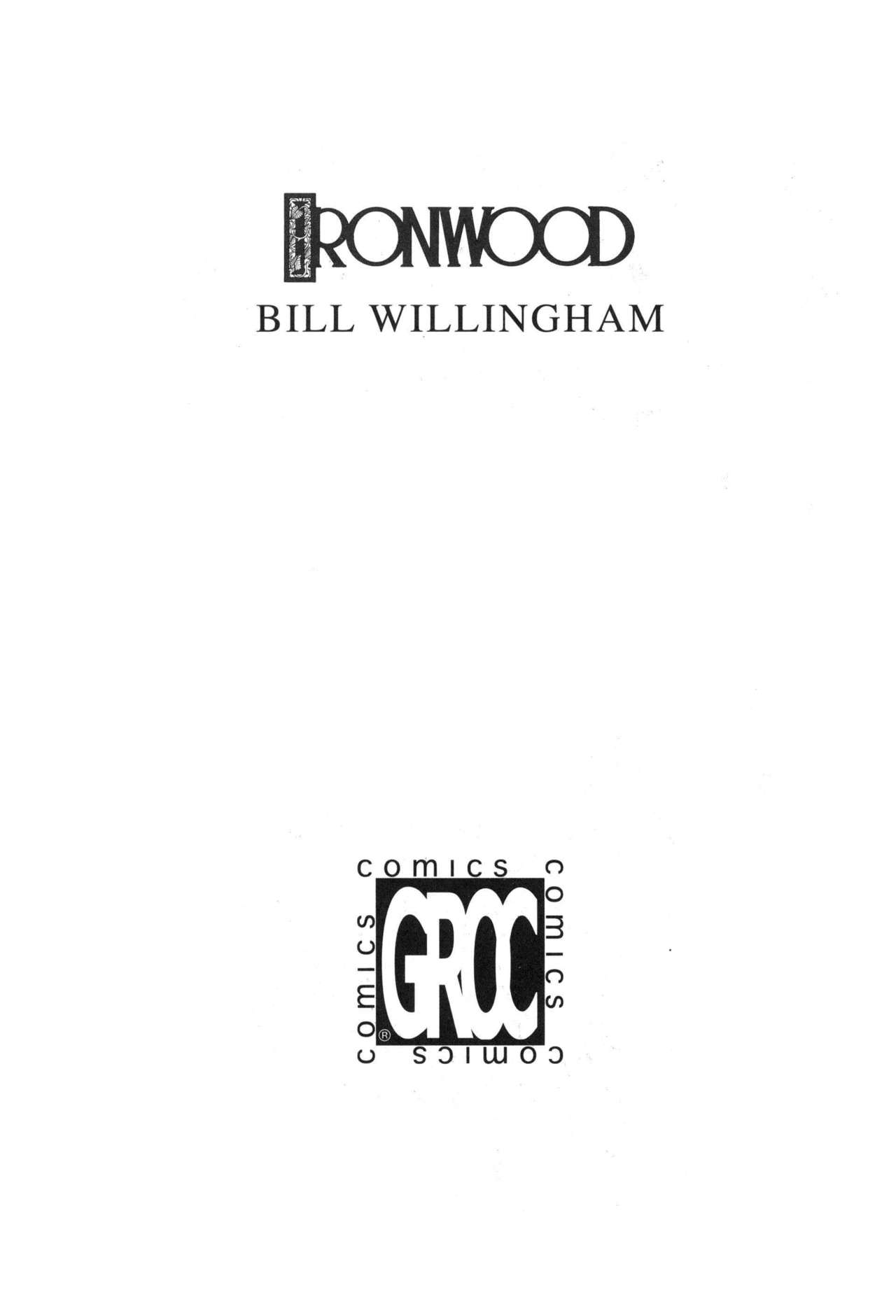 Bill Willingham - Ironwood page 3 full