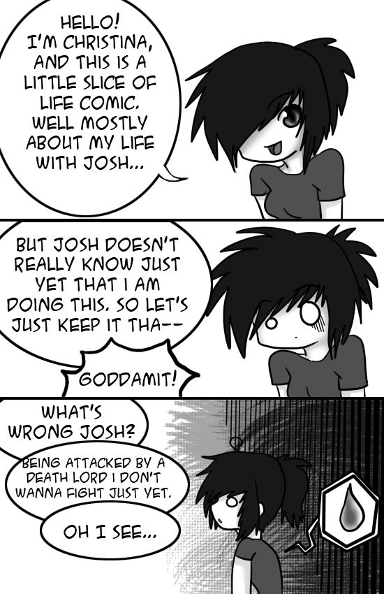 Living With Josh page 1 full