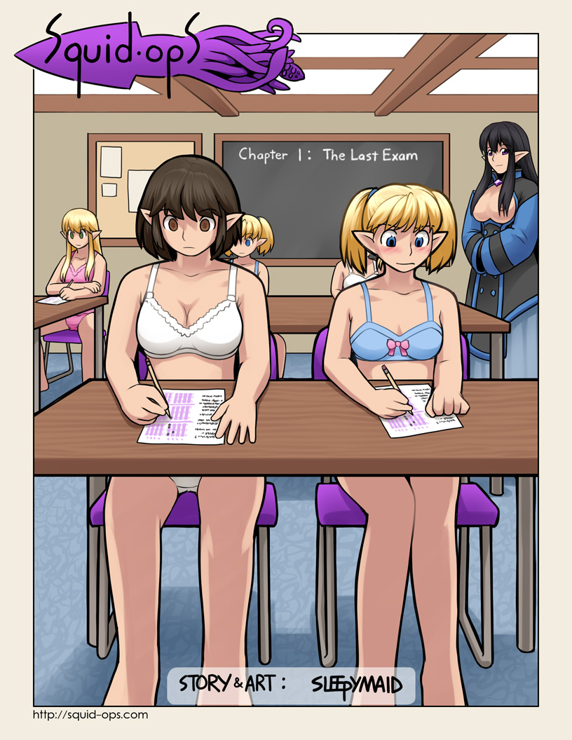 Squid-Ops - Ch. 1 page 1 full