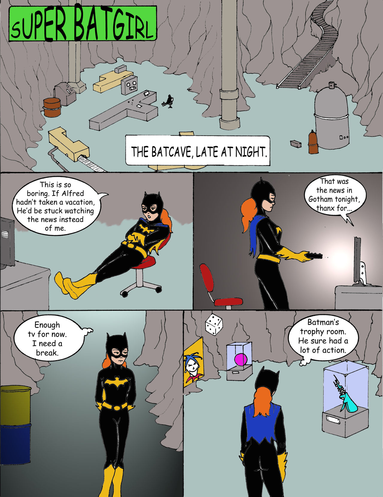 Super Batgirl page 1 full