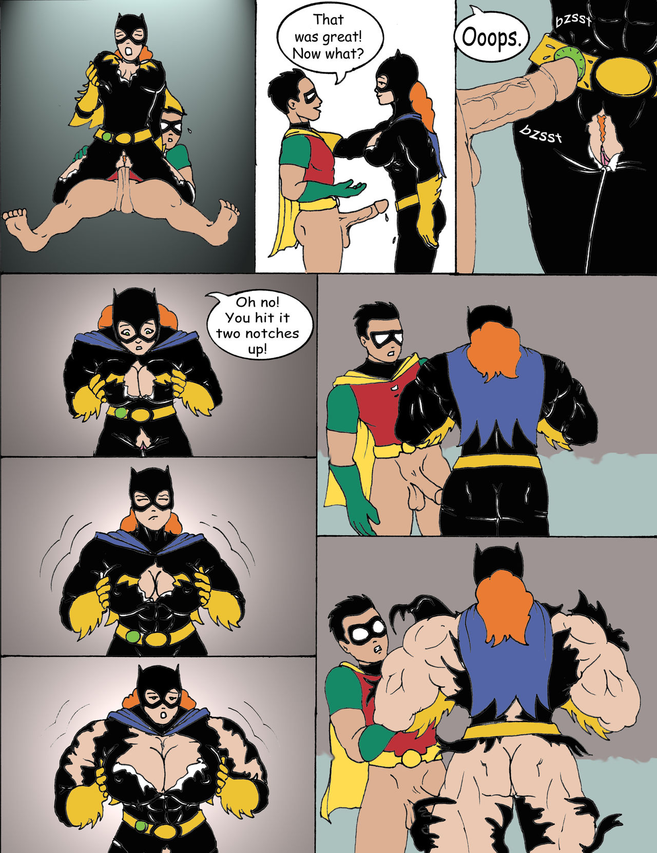 Super Batgirl page 10 full