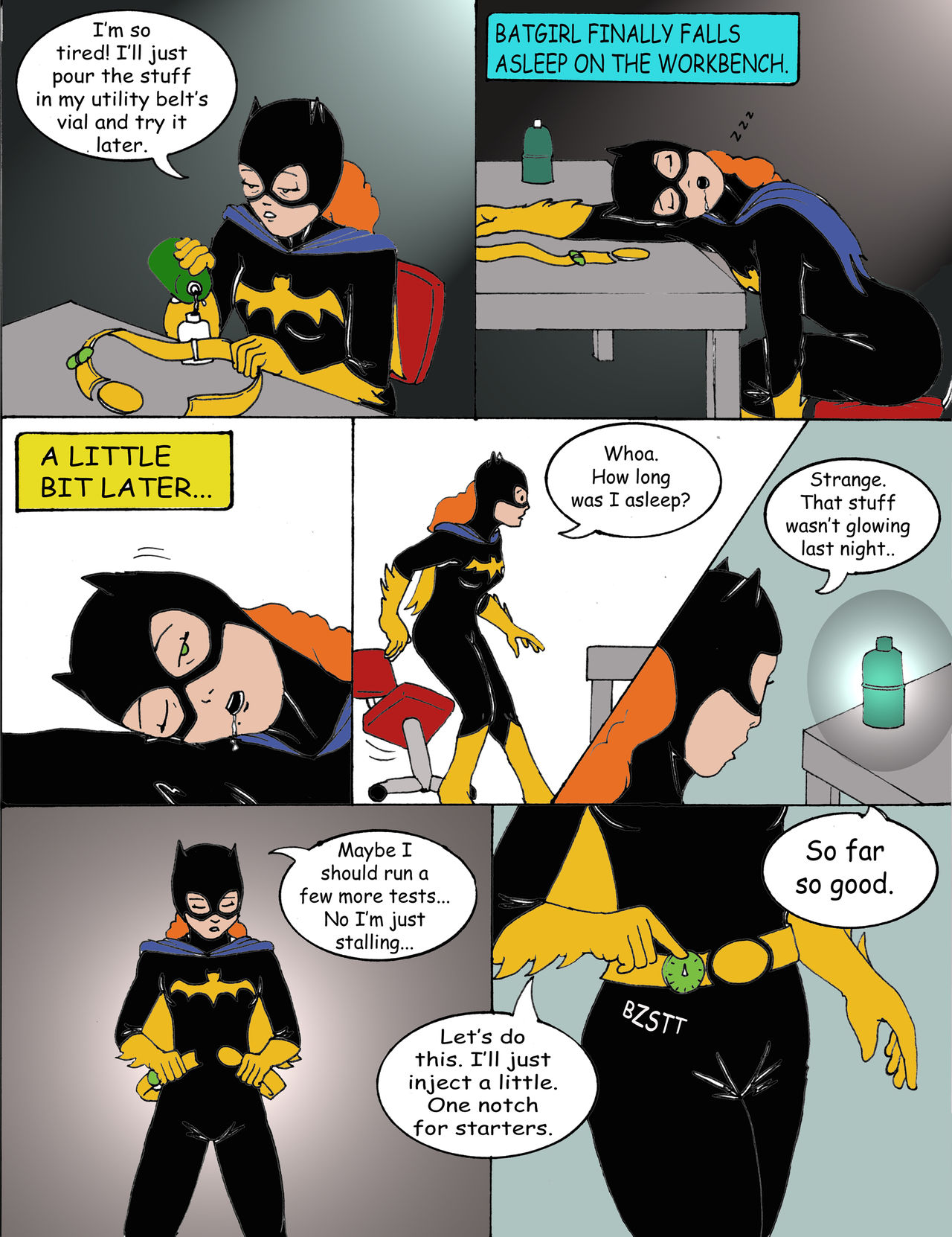Super Batgirl page 3 full