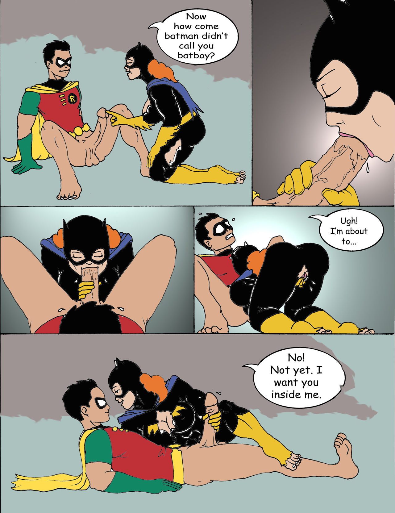 Super Batgirl page 9 full