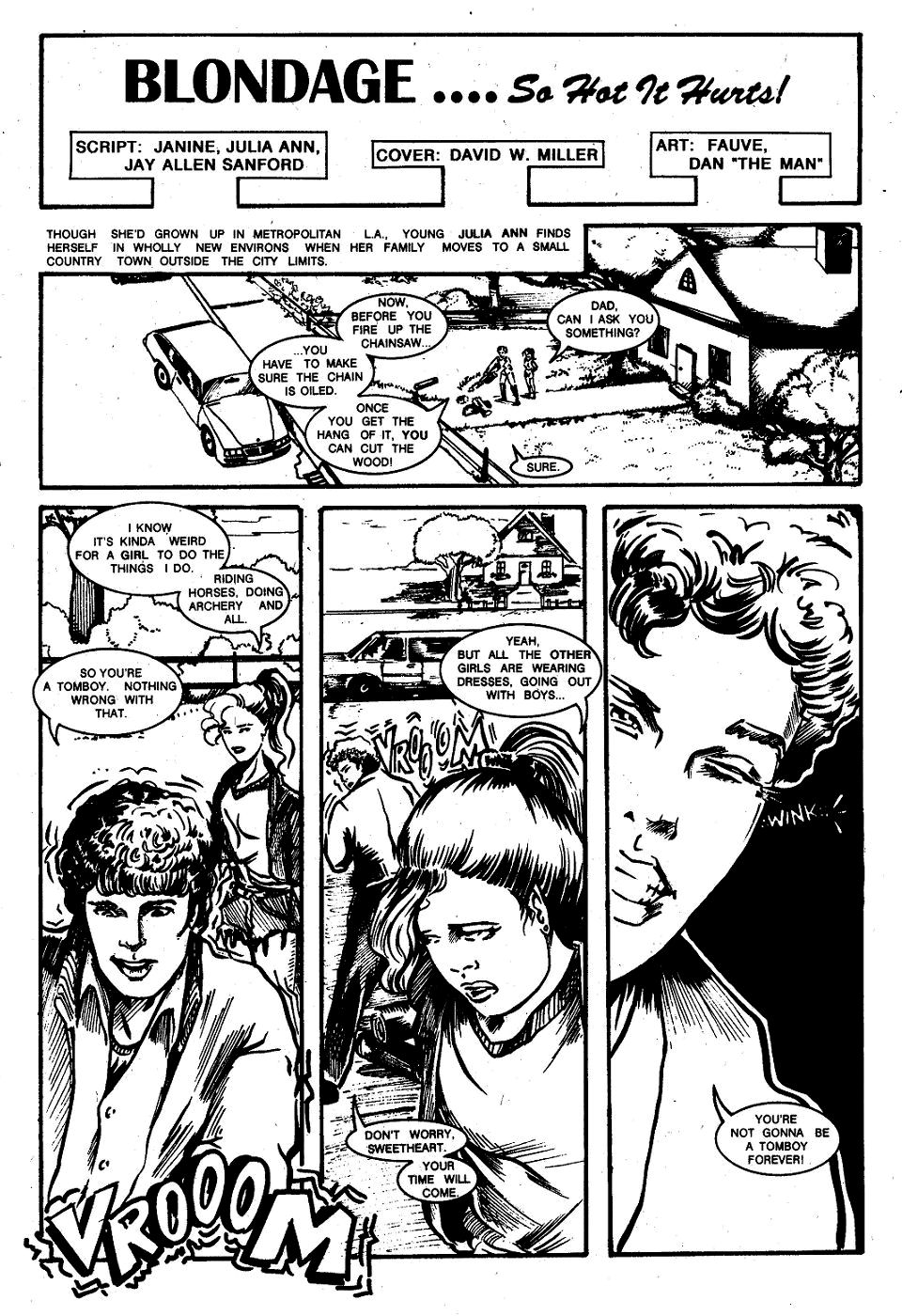 Re-Visionary - Carnal Comix - BLONDAGE page 2 full
