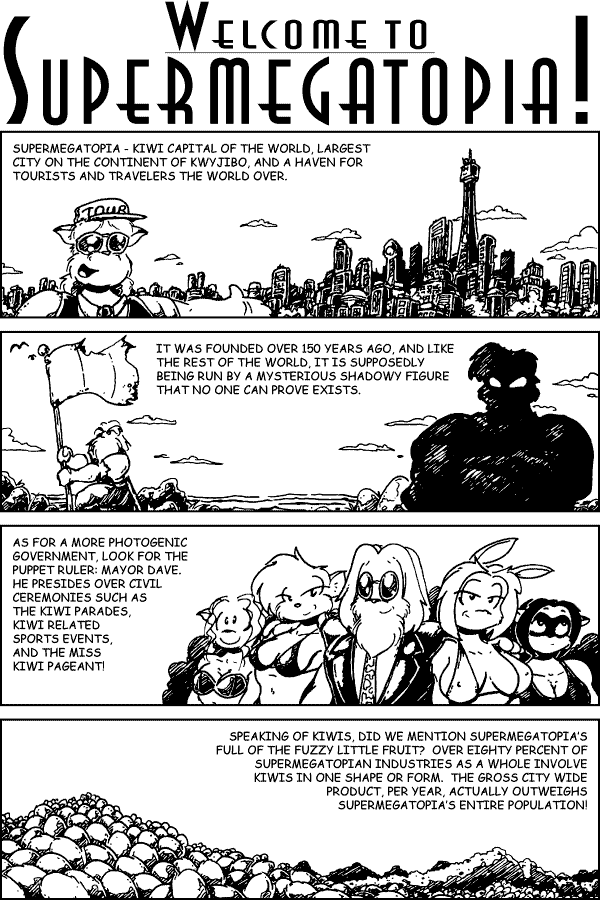Weasel Boy Comic's page 1 full
