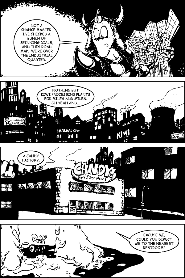 Weasel Boy Comic's page 10 full