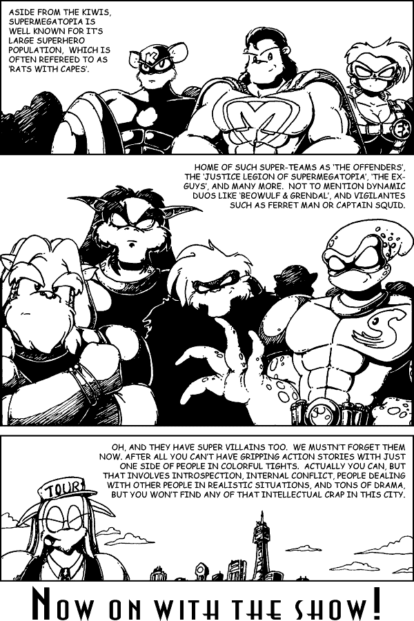 Weasel Boy Comic's page 2 full