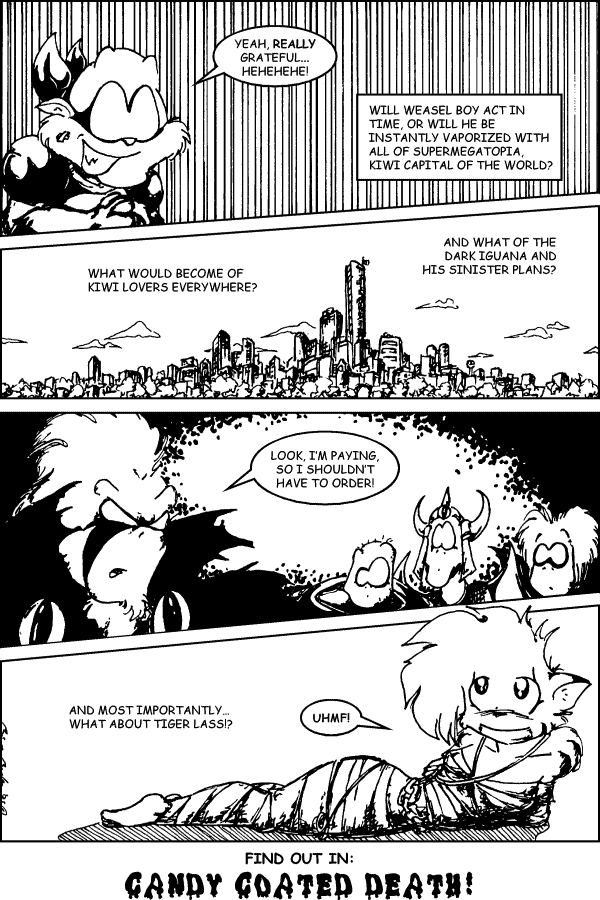 Weasel Boy Comic's page 8 full