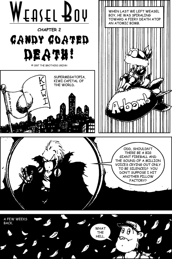 Weasel Boy Comic's page 9 full