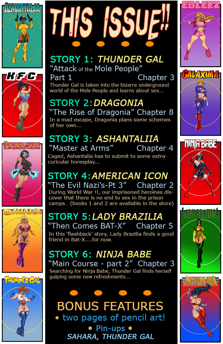 9 Superheroines - The Magazine #11 page 3 full