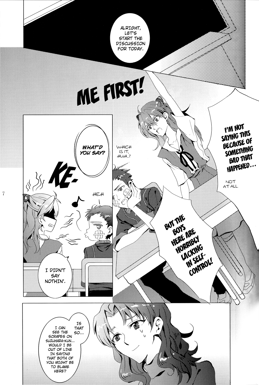 Seifuku Honey   ==Strange Companions== page 6 full