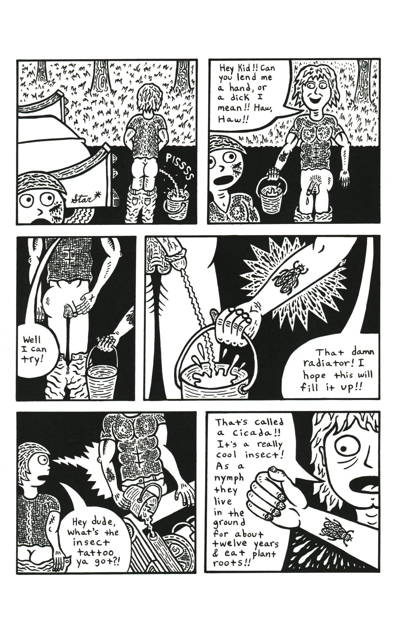 Mike Diana - Superfly #1 page 10 full