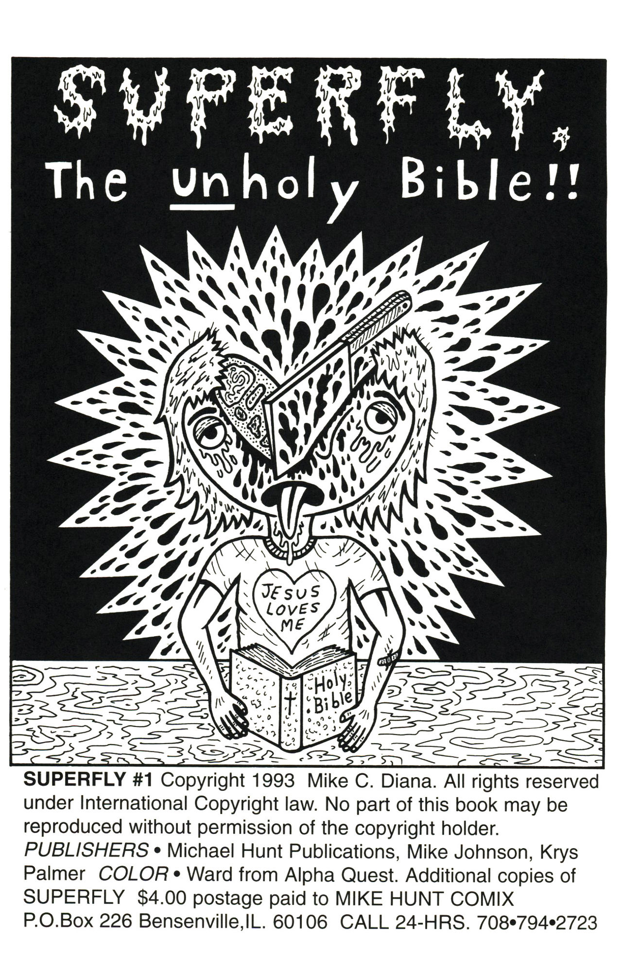 Mike Diana - Superfly #1 page 2 full