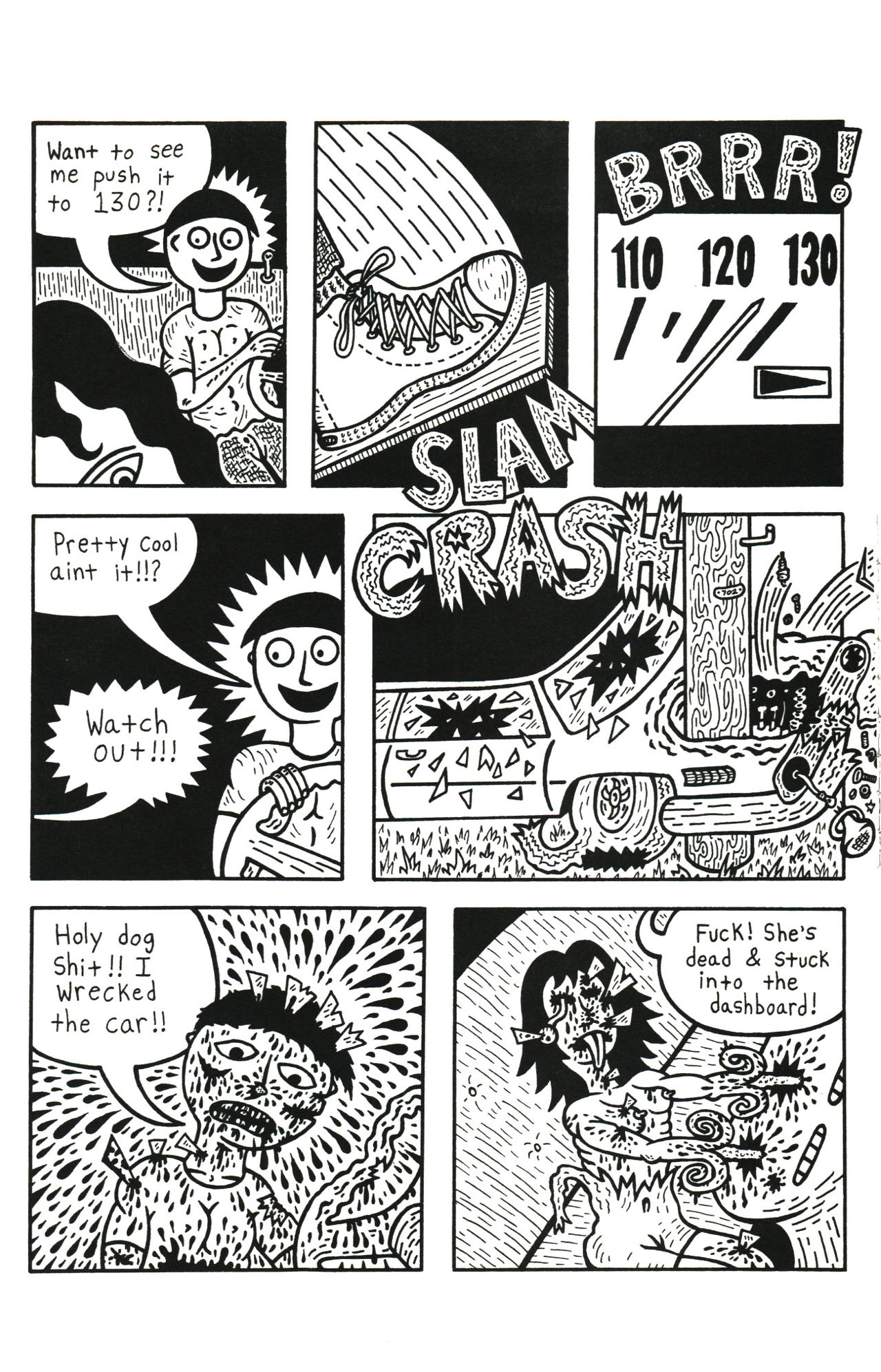 Mike Diana - Superfly #1 page 6 full
