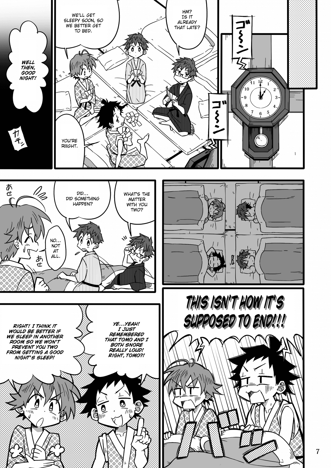 School Boys! Futago Hen page 7 full