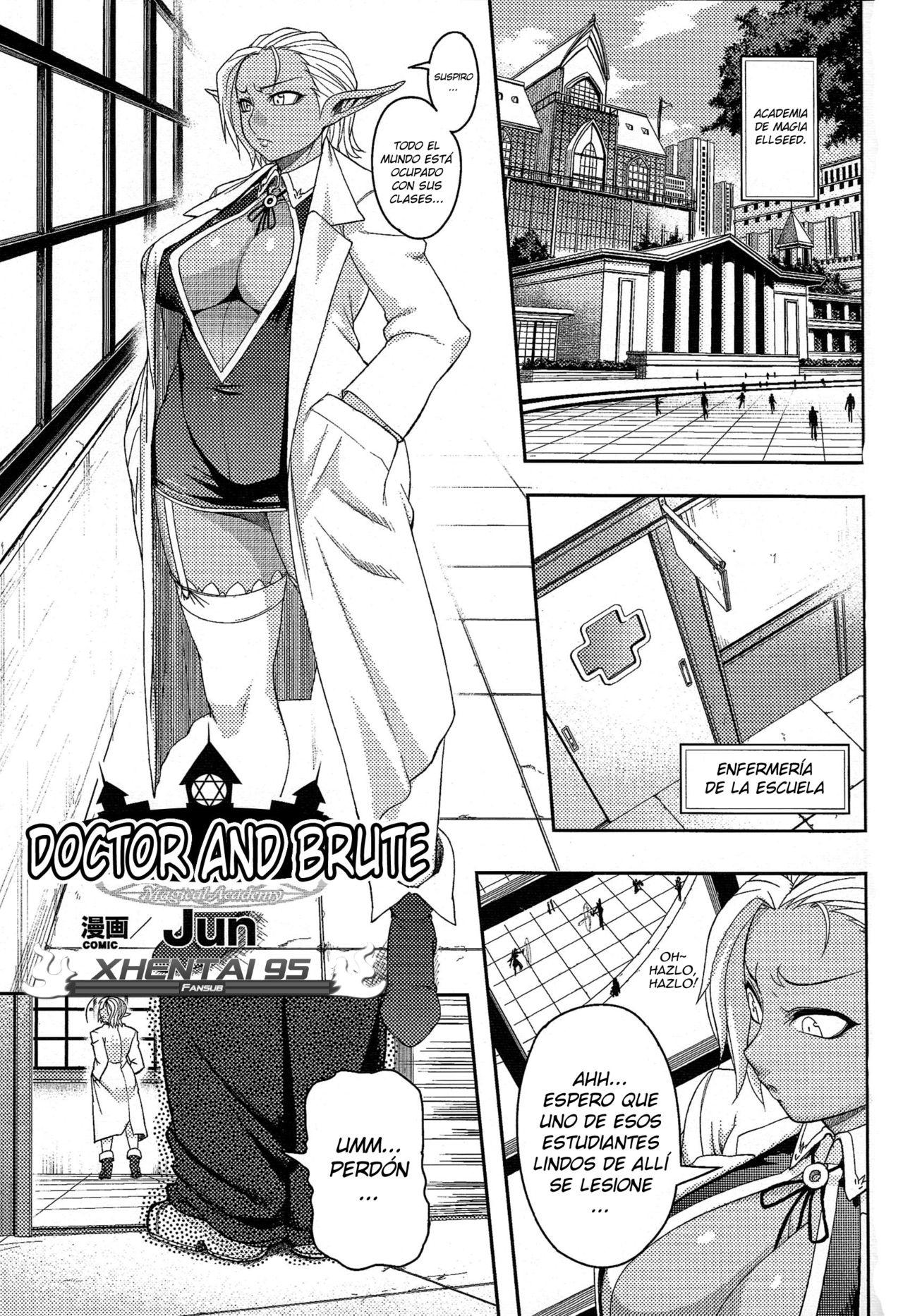 Hokeni to Yajuu | Doctor and Brute page 1 full