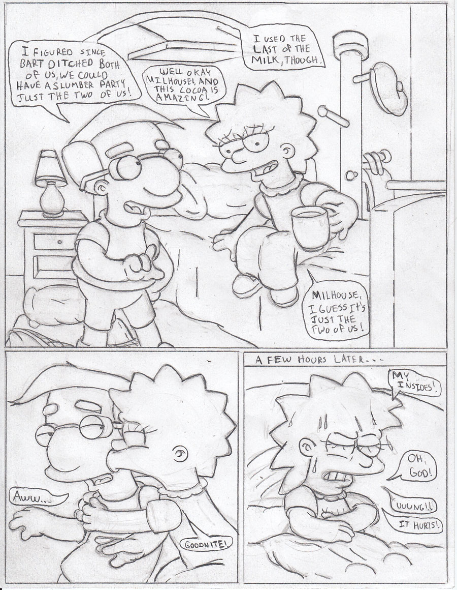 Lisa and Milhouse page 1 full