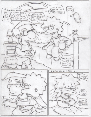 Black Cartoon Porn Lisa - Lisa and Milhouse - IMHentai
