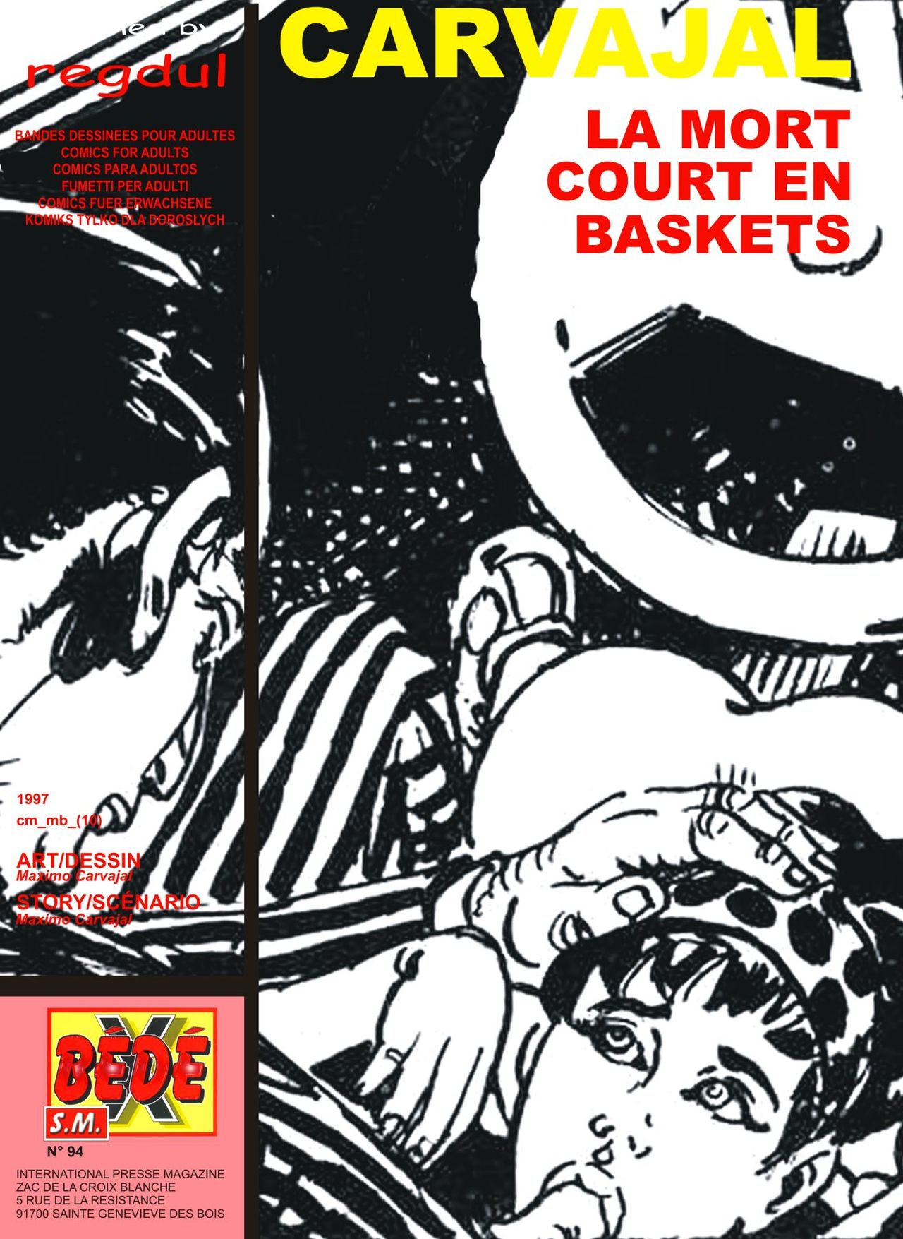 Mort Court en Baskets page 1 full