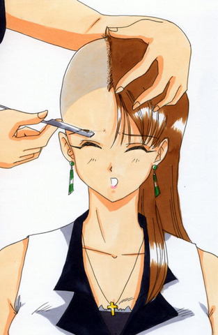 Shaving Girls page 9 full