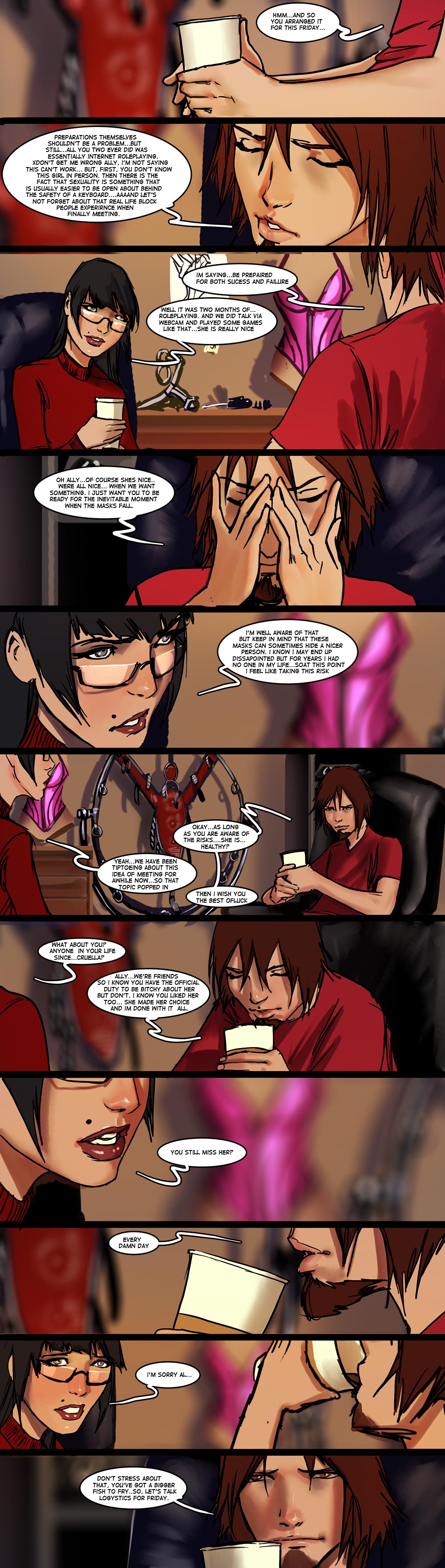 Lisa & Ally - Chapter One page 6 full