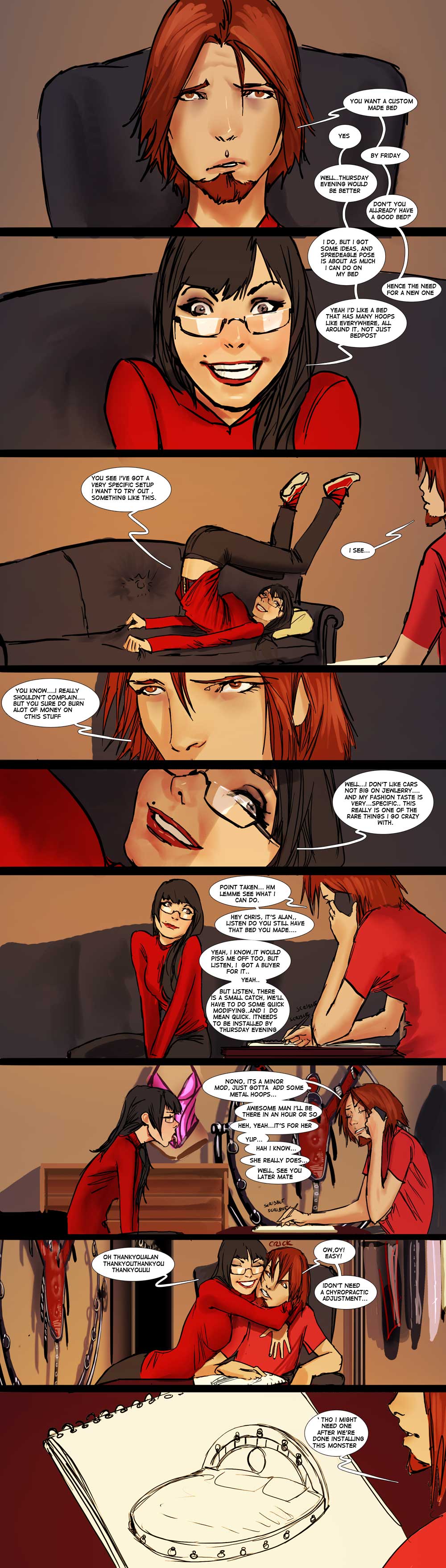 Lisa & Ally - Chapter One page 8 full