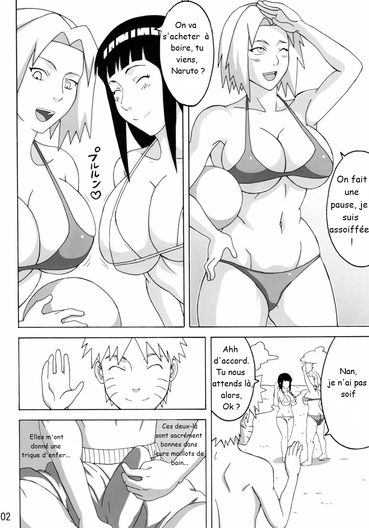 Tsunade no Insuiyoku | Tsunade's Obscene Beach page 3 full