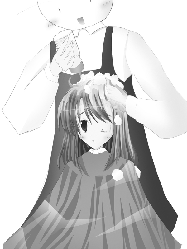 Head Shave girl barbershop page 3 full