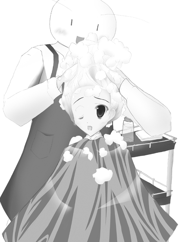 Head Shave girl barbershop page 5 full