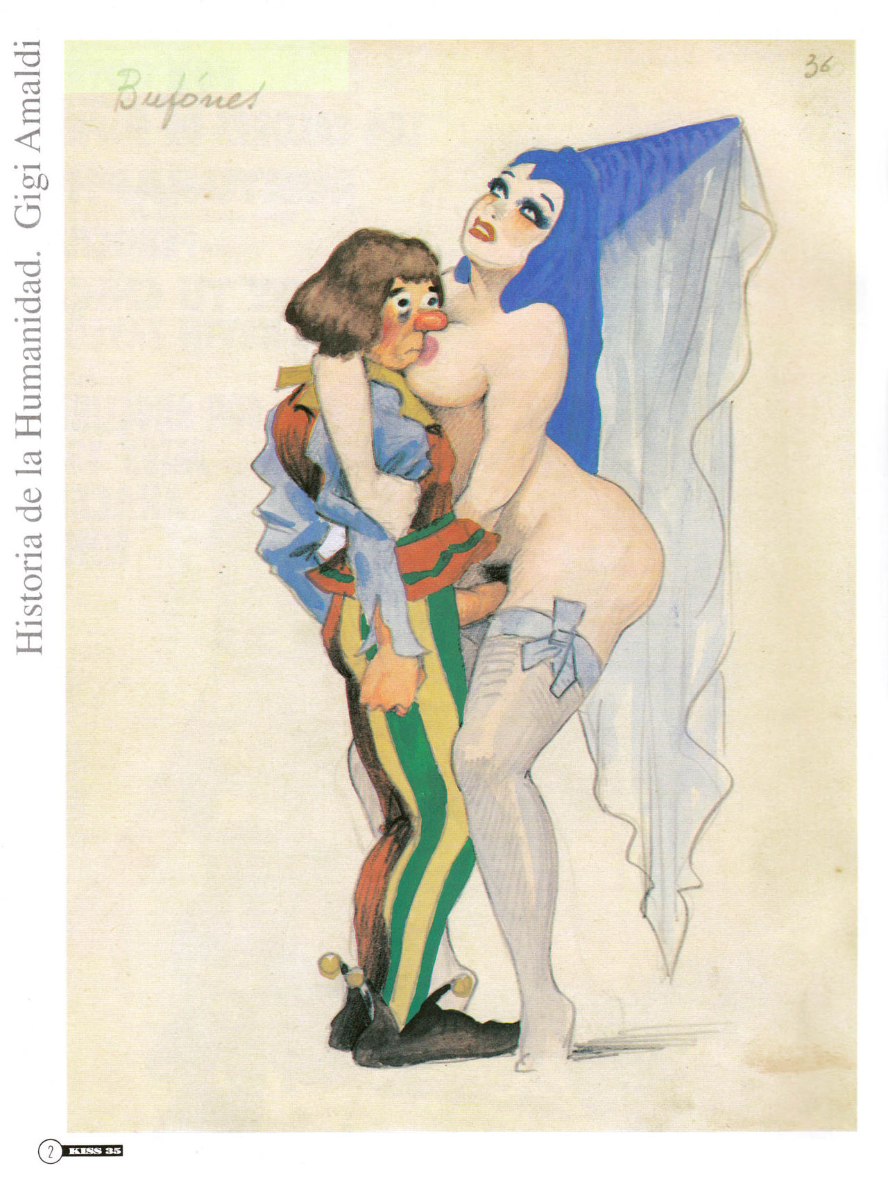 Kiss Comix #035 page 2 full