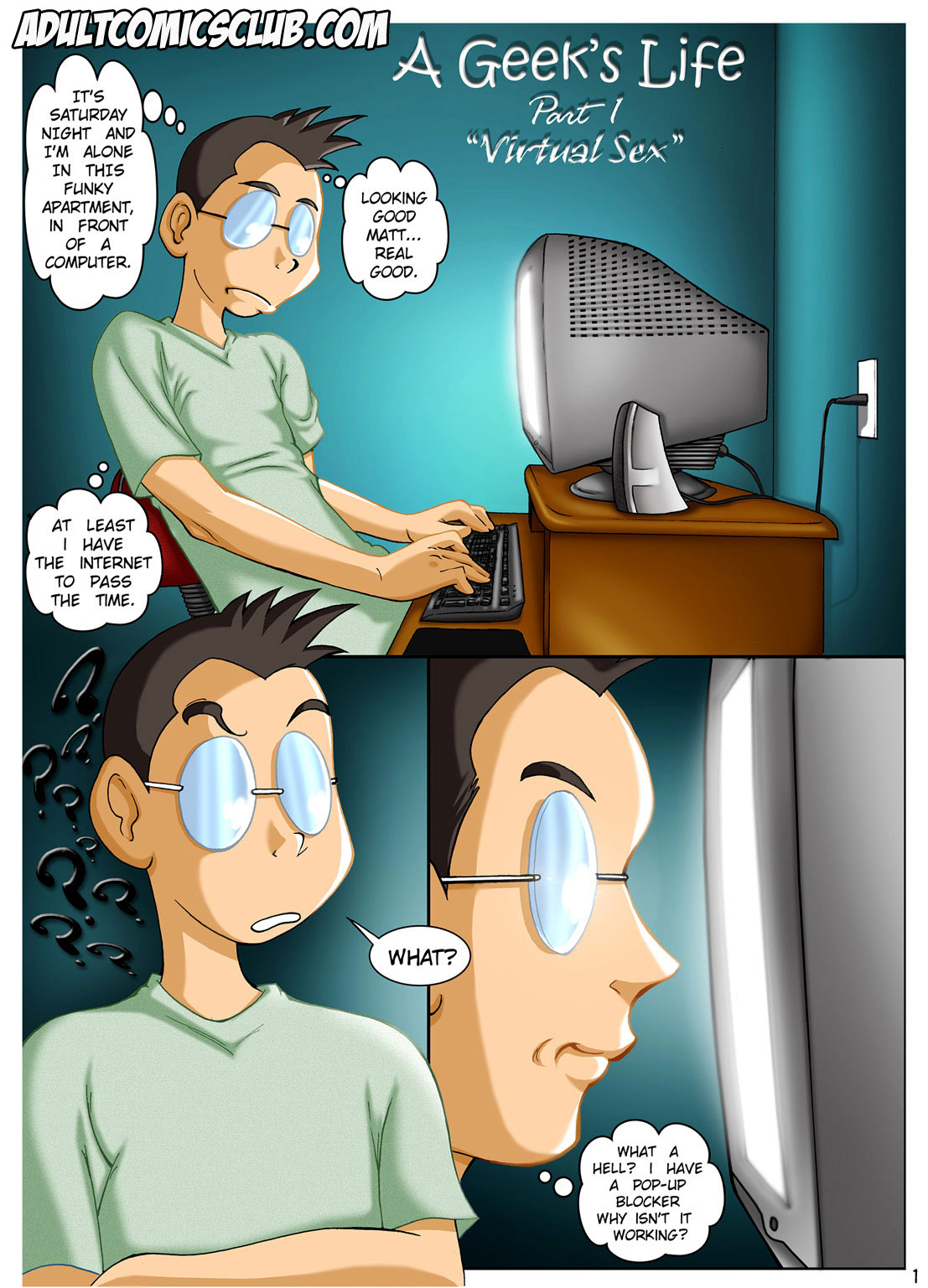 A Geek's Life page 1 full